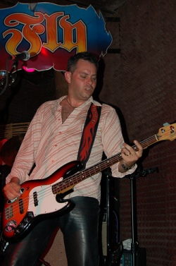 Rockin' out at Red Eyed Fly, Austin, TX, Sep 1, 96